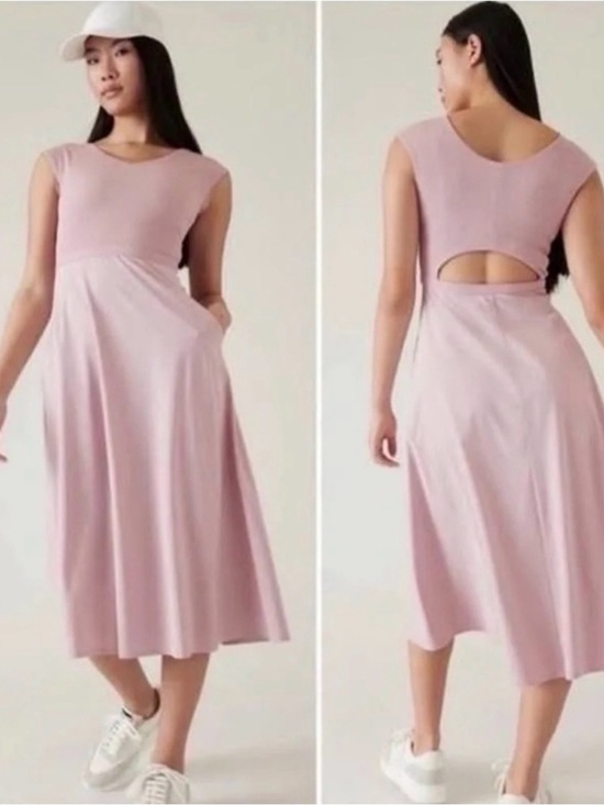 Athleta Dresses & Skirts - Athleta Ryder Dress || Smoked Mauve